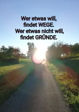 Wege und Gründe