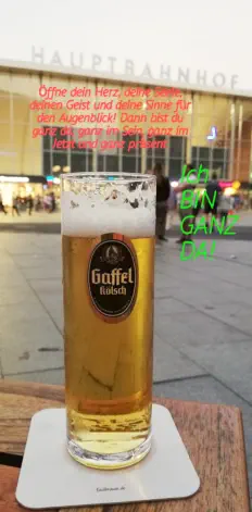 Kölner Hbf und ein Kölsch